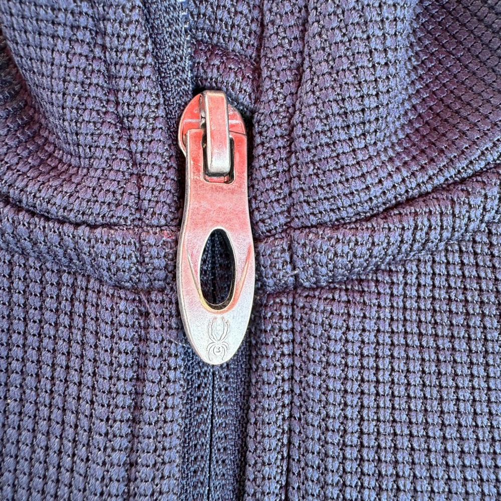 Spyder Women's Navy and Black Utility Jacket - Picture 4 of 10